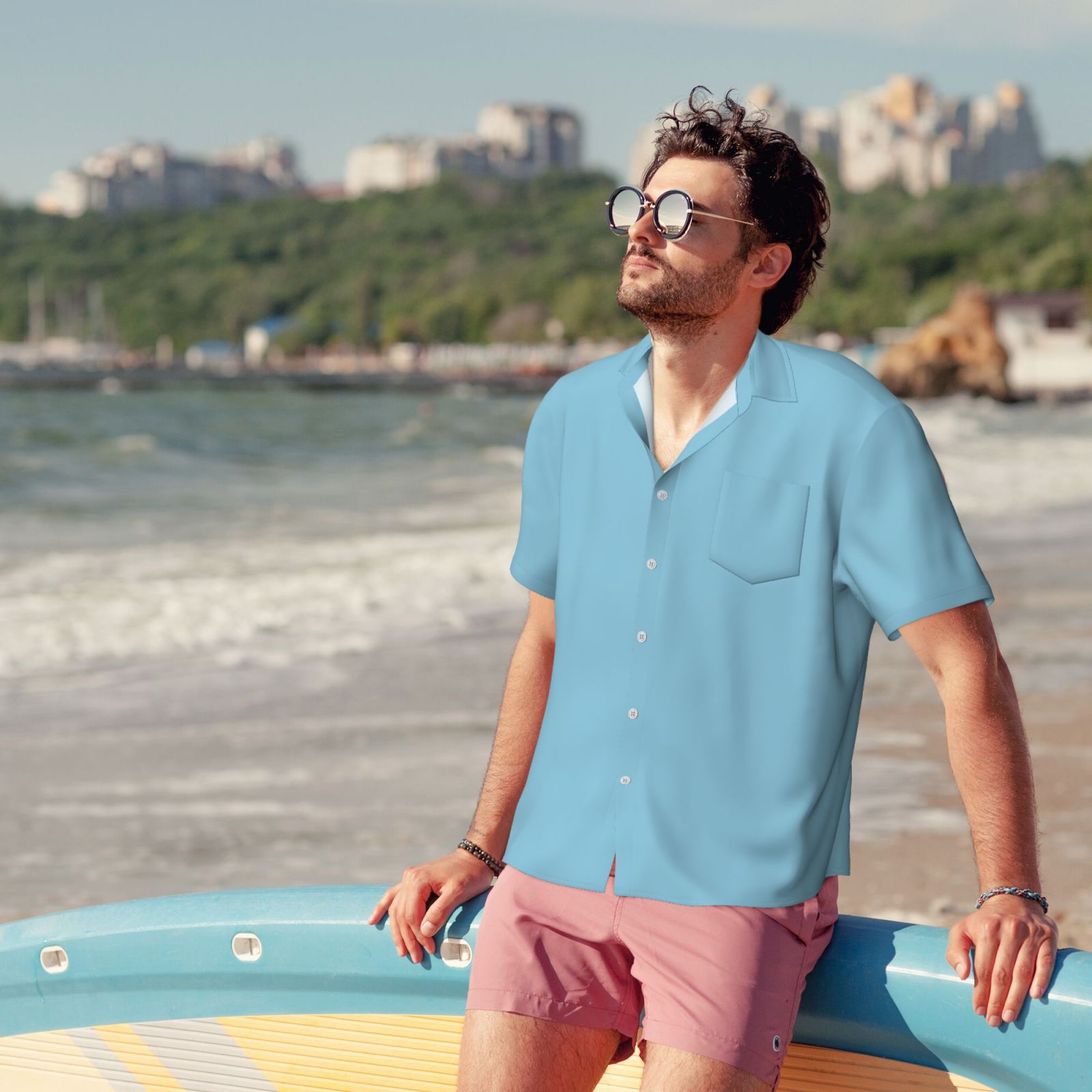 Men's Short-sleeved Shirt