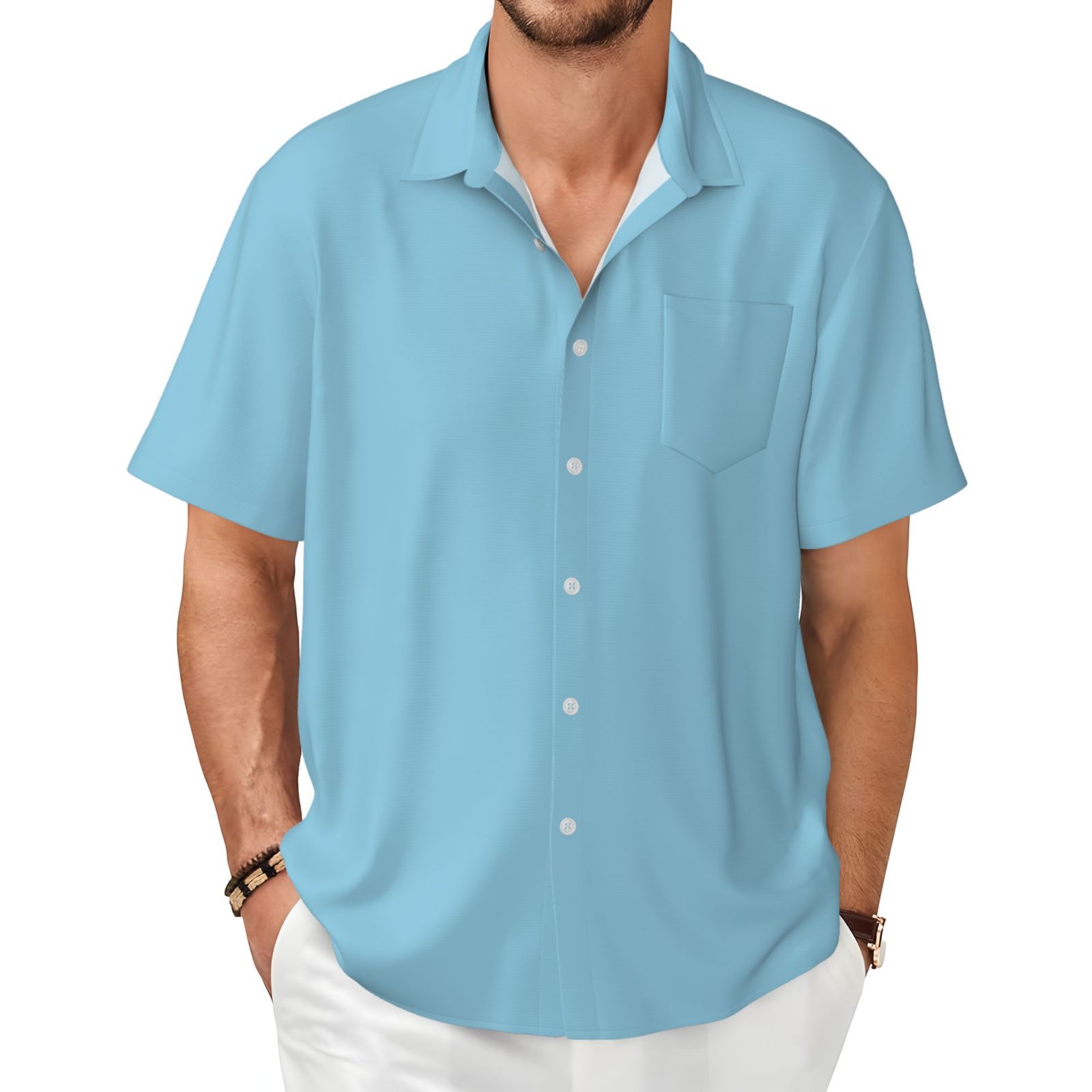 Men's Short-sleeved Shirt
